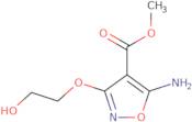 Methyl 5-amino-3-(2-hydroxyethoxy)-1,2-oxazole-4-carboxylate