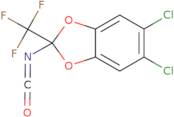 5,6-Dichloro-2-isocyanato-2-(trifluoromethyl)-1,3-dioxaindane