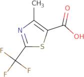 4-Methyl-2-(trifluoromethyl)-1,3-thiazole-5-carboxylic acid