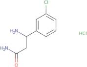 (3R)-3-Amino-3-(3-chlorophenyl)propanamide hydrochloride