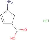 4-Aminocyclopent-2-ene-1-carboxylic acid hydrochloride