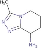 3-Methyl-5H,6H,7H,8H-[1,2,4]triazolo[4,3-a]pyridin-8-amine