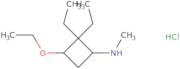 3-Ethoxy-2,2-diethyl-N-methylcyclobutan-1-amine hydrochloride