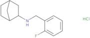 N-[(2-Fluorophenyl)methyl]bicyclo[2.2.1]heptan-2-amine hydrochloride