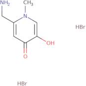 2-(Aminomethyl)-5-hydroxy-1-methyl-1,4-dihydropyridin-4-one dihydrobromide