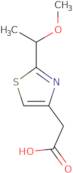 2-[2-(1-Methoxyethyl)-1,3-thiazol-4-yl]acetic acid