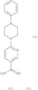 6-(4-Phenylpiperazin-1-yl)pyridine-3-carboximidamide trihydrochloride