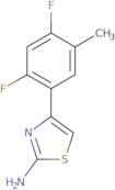 4-(2,4-Difluoro-5-methylphenyl)-1,3-thiazol-2-amine
