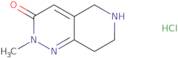 2-Methyl-2H,3H,5H,6H,7H,8H-pyrido[4,3-c]pyridazin-3-one hydrochloride