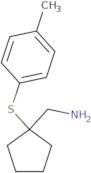 {1-[(4-Methylphenyl)sulfanyl]cyclopentyl}methanamine