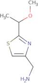 [2-(1-Methoxyethyl)-1,3-thiazol-4-yl]methanamine