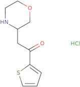 2-(Morpholin-3-yl)-1-(thiophen-2-yl)ethan-1-one hydrochloride