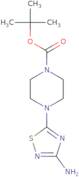 tert-Butyl 4-(3-amino-1,2,4-thiadiazol-5-yl)piperazine-1-carboxylate
