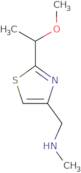 {[2-(1-Methoxyethyl)-1,3-thiazol-4-yl]methyl}(methyl)amine