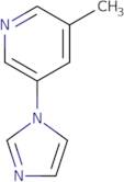 3-(1H-Imidazol-1-yl)-5-methylpyridine