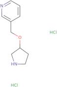 3-[(Pyrrolidin-3-yloxy)methyl]pyridine dihydrochloride