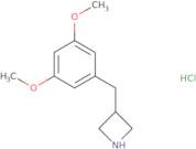3-[(3,5-Dimethoxyphenyl)methyl]azetidine hydrochloride