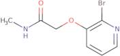 2-[(2-Bromopyridin-3-yl)oxy]-N-methylacetamide