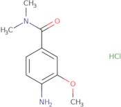 4-Amino-3-methoxy-N,N-dimethylbenzamide hydrochloride