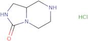 Octahydroimidazolidino[1,5-a]piperazin-3-one hydrochloride