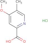 4-Methoxy-5-methylpyridine-2-carboxylic acid hydrochloride