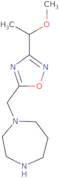 1-{[3-(1-Methoxyethyl)-1,2,4-oxadiazol-5-yl]methyl}-1,4-diazepane