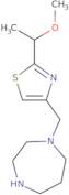 1-{[2-(1-Methoxyethyl)-1,3-thiazol-4-yl]methyl}-1,4-diazepane
