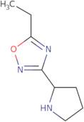 5-Ethyl-3-(pyrrolidin-2-yl)-1,2,4-oxadiazole