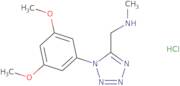 {[1-(3,5-Dimethoxyphenyl)-1H-1,2,3,4-tetrazol-5-yl]methyl}(methyl)amine hydrochloride