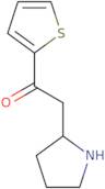 2-(Pyrrolidin-2-yl)-1-(thiophen-2-yl)ethan-1-one