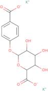 (p-Salicylic acid-d4) 4-glucuronide potassium salt