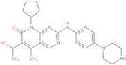 8-Cyclopentyl-6-(1-hydroxyethyl)-5-methyl-2-[(5-piperazin-1-ylpyridin-2-yl)amino]pyrido[2,3-d]pyri…