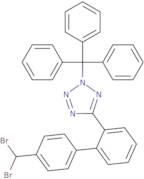 5-[4'-(Dibromomethyl)[1,1'-biphenyl]-2-yl]-2-(triphenylmethyl)-2H-tetrazole
