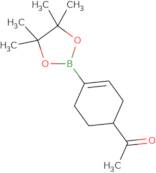 1-(4-(4,4,5,5-Tetramethyl-1,3,2-dioxaborolan-2-yl)cyclohex-3-enyl)ethanone