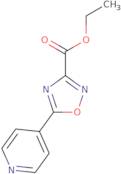 Ethyl 5-(pyridin-4-yl)-1,2,4-oxadiazole-3-carboxylate
