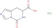 (7S)-5-Oxo-5H,6H,7H,8H-imidazo[1,5-c]pyrimidine-7-carboxylic acid hydrochloride