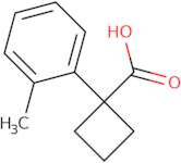 1-(2-Methylphenyl)cyclobutanecarboxylic acid