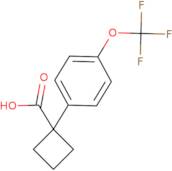 1-(4-(Trifluoromethoxy)phenyl)-1-(carboxy)cyclobutane