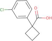 1-(3-Chlorophenyl)cyclobutanecarboxylic acid