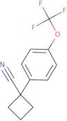 1-(4-(Trifluoromethoxy)phenyl)cyclobutanecarbonitrile