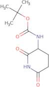 tert-Butyl N-[(3S)-2,6-dioxopiperidin-3-yl]carbamate