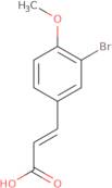 3-bromo-4-methoxycinnamic acid