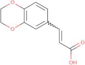 (2E)-3-(2,3-Dihydro-1,4-benzodioxin-6-yl)prop-2-enoic acid