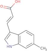 (E)-3-(6-Methyl-1H-indol-3-yl)acrylic acid