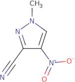 1-Methyl-4-nitro-1H-pyrazole-3-carbonitrile