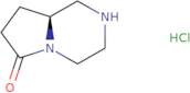 (8as)-hexahydro-pyrrolo[1,2-a]pyrazin-6(2h)-one hcl