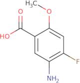 5-Amino-4-fluoro-2-methoxybenzoic acid