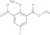 5-Fluoro-2-methoxy-3-nitro-benzoic acid methyl ester