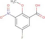 5-Fluoro-2-methoxy-3-nitro-benzoic acid