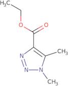 Ethyl 1,5-dimethyl-1H-1,2,3-triazole-4-carboxylate